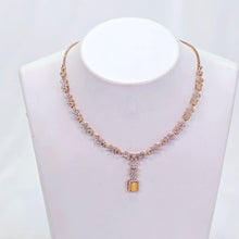 The Twila Rosegold A.D Necklace