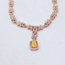 The Twila Rosegold A.D Necklace