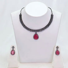 The Michiko Blackgold A.D Necklace