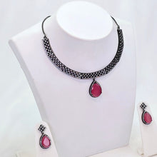 The Michiko Blackgold A.D Necklace