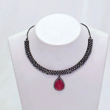 The Michiko Blackgold A.D Necklace