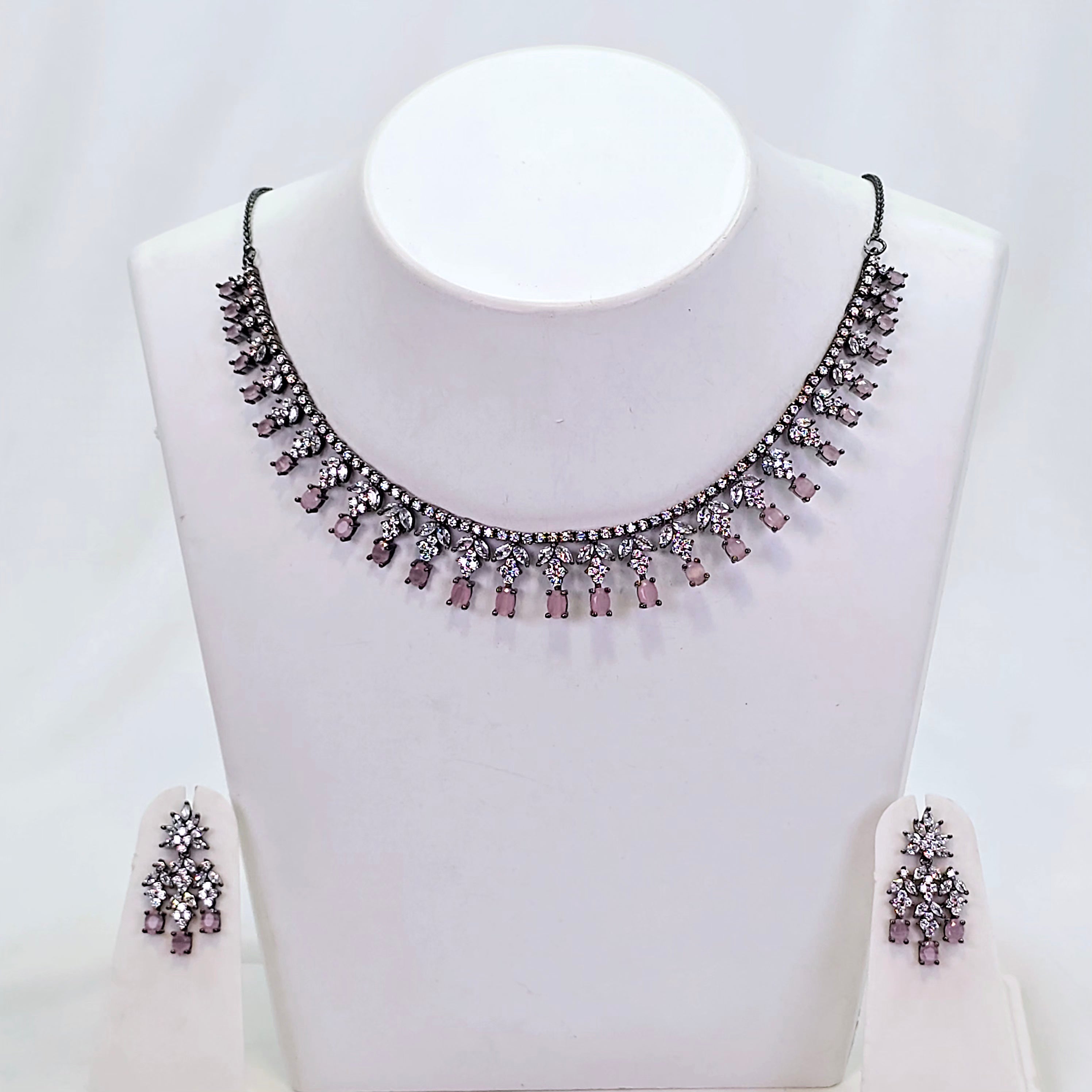The Wisteria Blackgold A.D Necklace