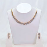 The Eliana Yellowgold A.D Necklace