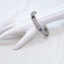 The Alegra Whitegold A.D Bangle