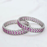 The Ananya Whitegold A.D Bangle