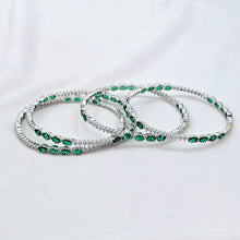 The Christa Whitegold A.D Bangle