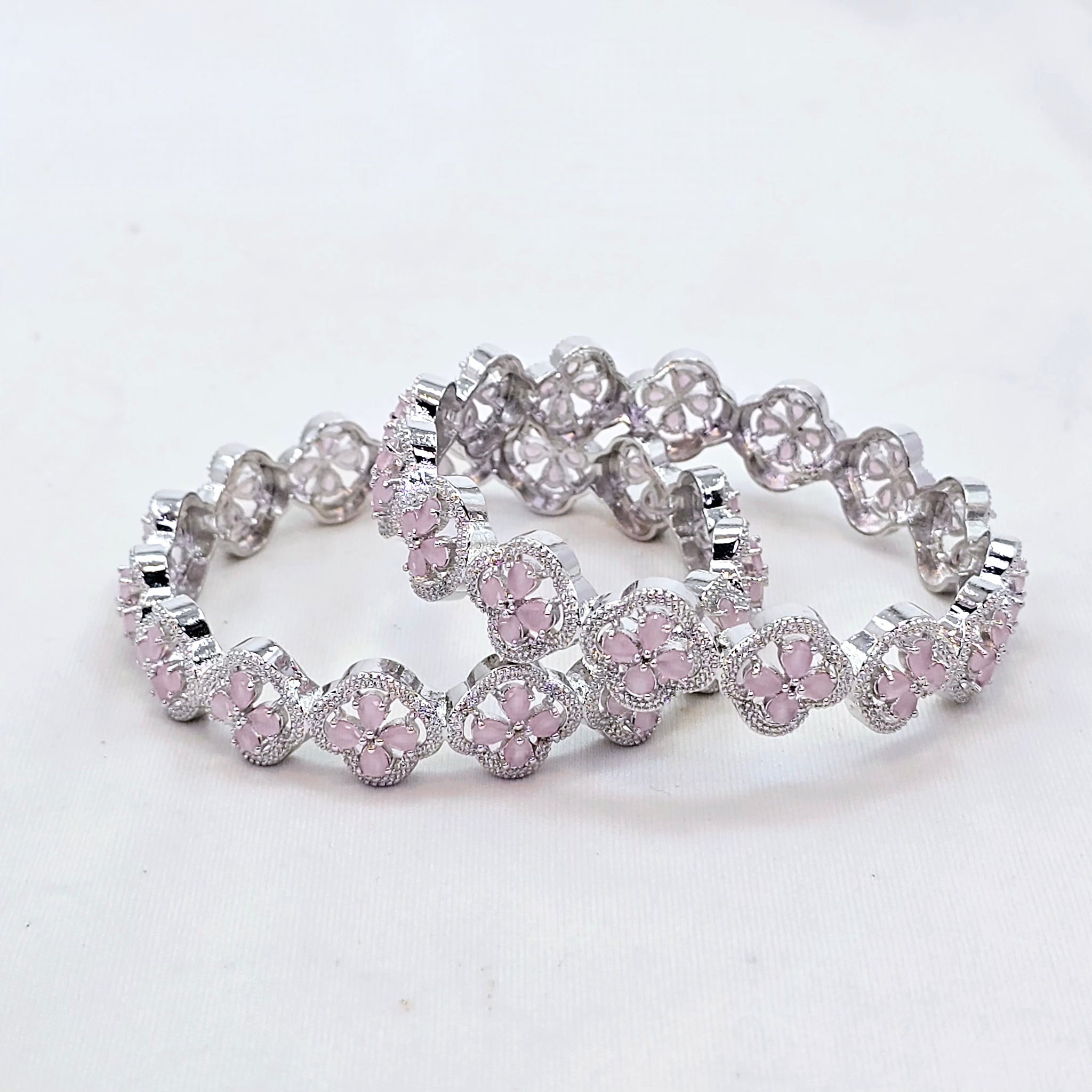 The Brynn Whitegold A.D Bangle
