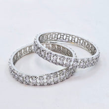 The Betsy Whitegold A.D Bangle