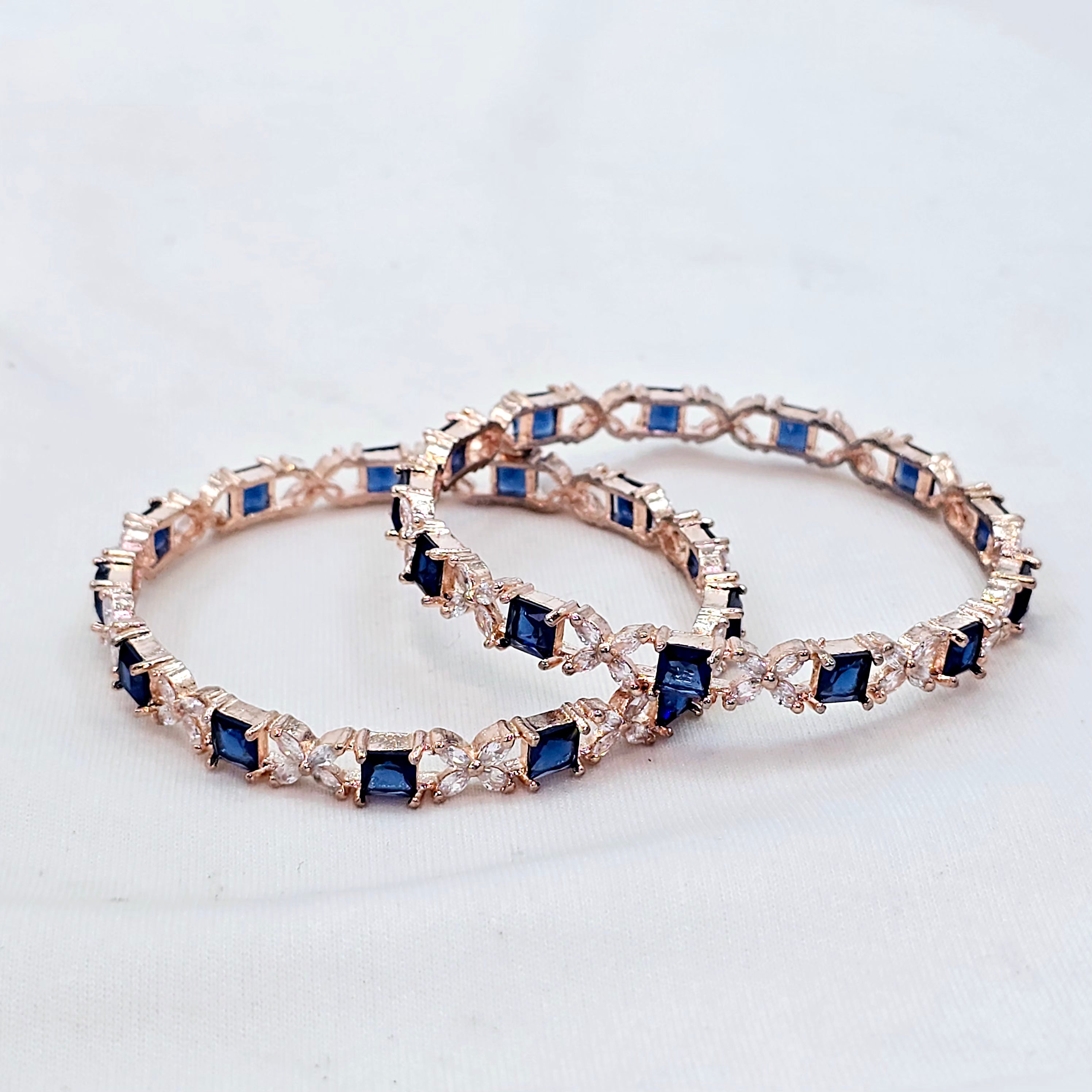 The Devin Rosegold A.D Bangle