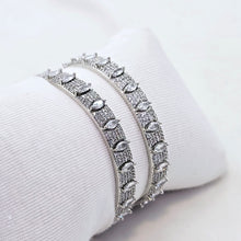 The Avery Whitegold A.D Bangle