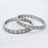 The Avery Whitegold A.D Bangle