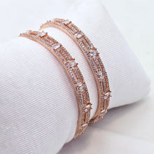 The Delphy Rosegold A.D Bangle