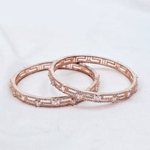The Delphy Rosegold A.D Bangle