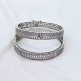 The Alba Whitegold A.D Bangle