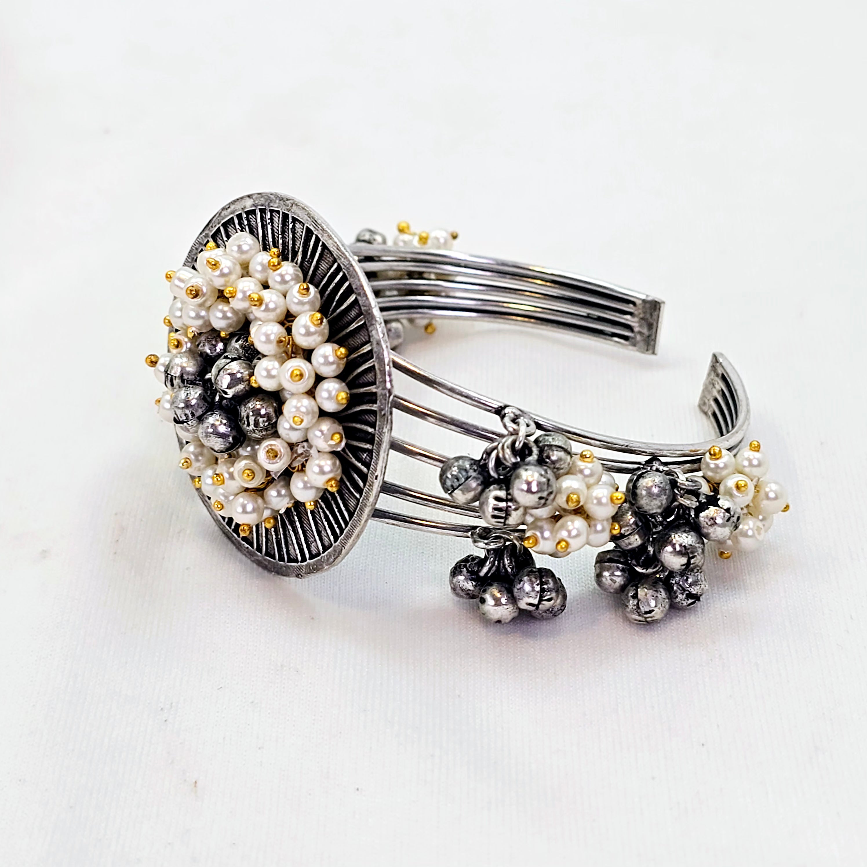 The Pakshi Oxidized Bracelet