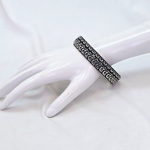 The Padmakshi Oxidized Bangle