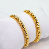 The Induja Goldforming Bangle