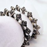 The Pakhi Oxidized Bangle