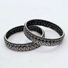 The Padmakshi Oxidized Bangle