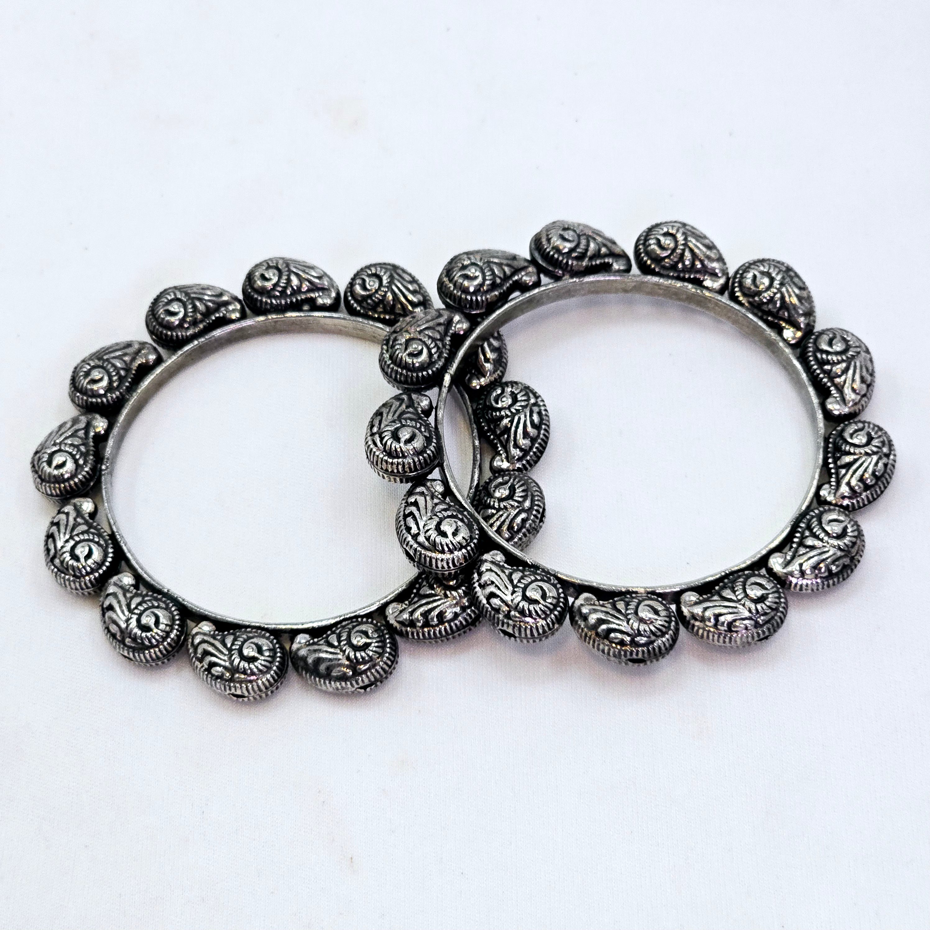 The Padmal Oxidized Bangle
