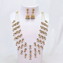 The Anwesha Kempu Long Necklace