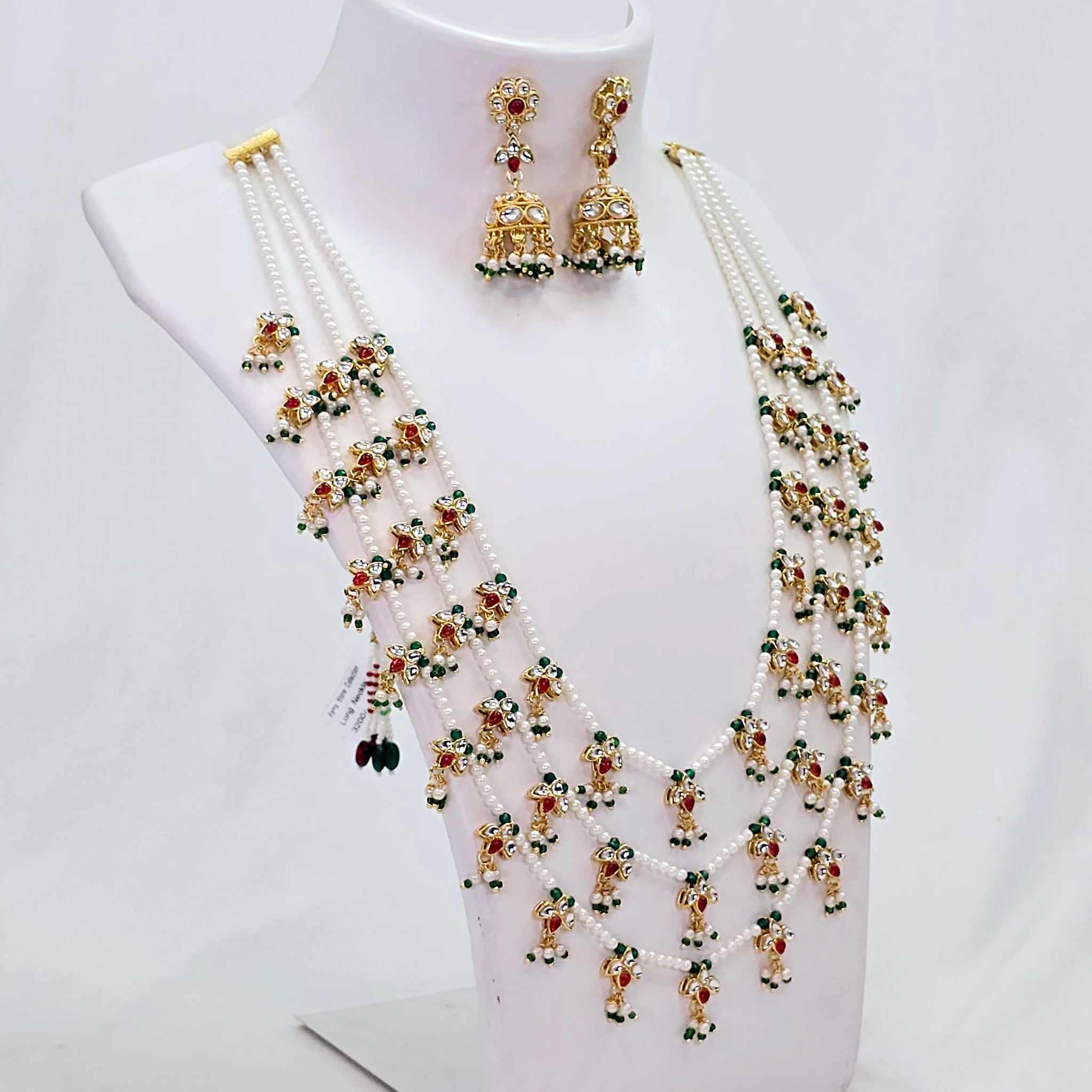 The Anwesha Kempu Long Necklace