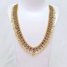 The Darpan Kempu Long Necklace