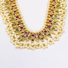 The Darpan Kempu Long Necklace