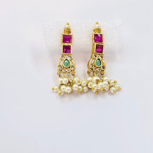 The Darpan Kempu Long Necklace