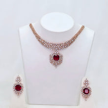 The Berry Rosegold A.D Necklace