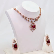 The Berry Rosegold A.D Necklace
