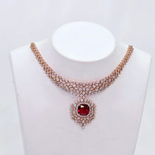 The Berry Rosegold A.D Necklace