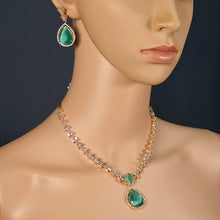 The Nadine Rosegold A.D Necklace