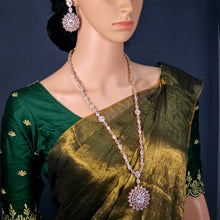 The Juniper Rosegold A.D Long Necklace