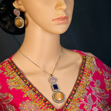 The Meloni Sabyasachi Pendant Earring Set