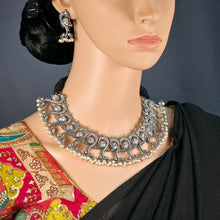 The Peyton Oxidized Necklace