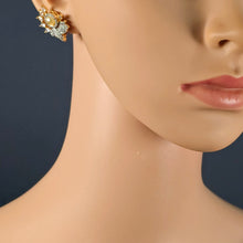 The Reya Yellowgold A.D Earring