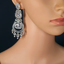 The Renata Whitegold A.D Earring