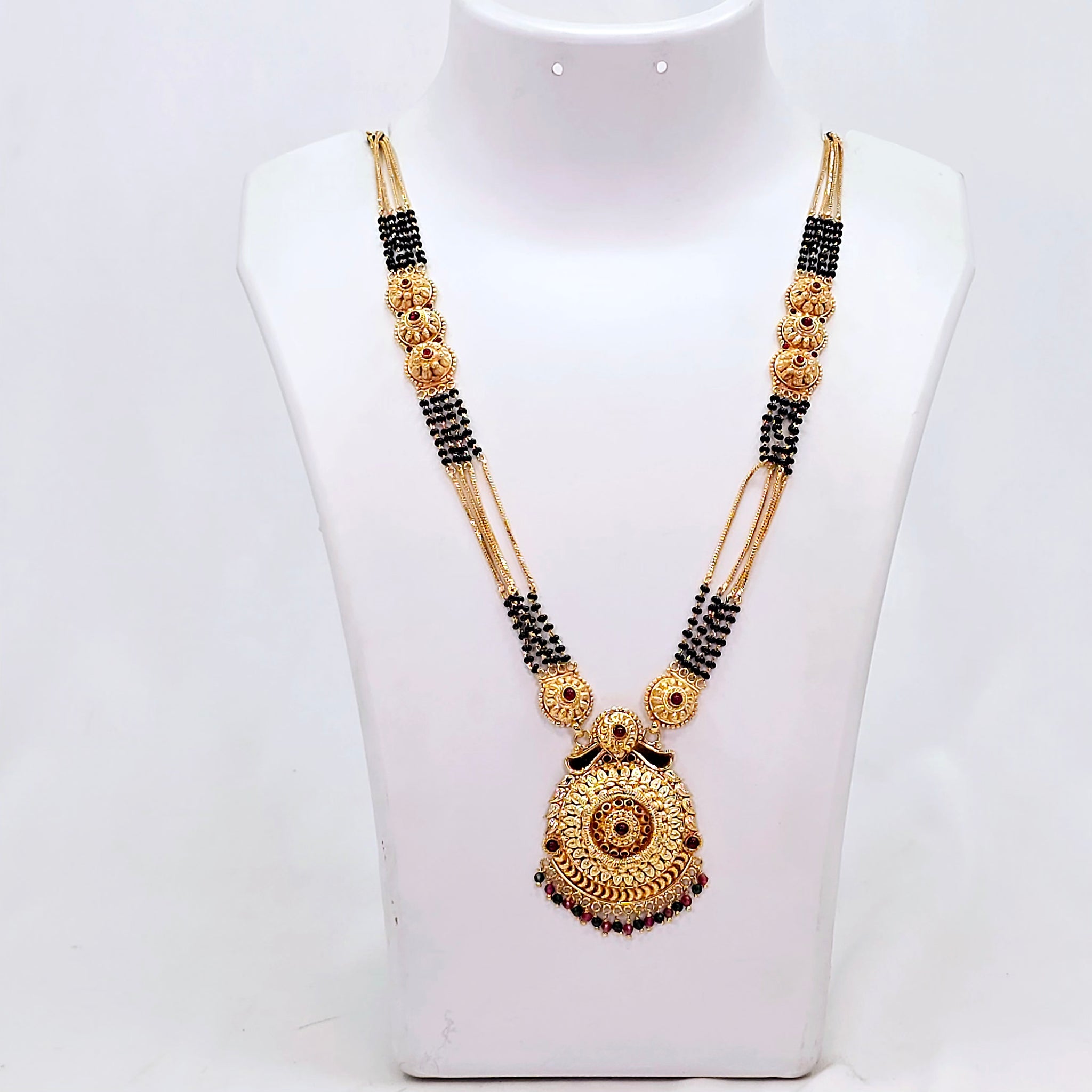 The Simar Antique Goldforming Mangalsutra