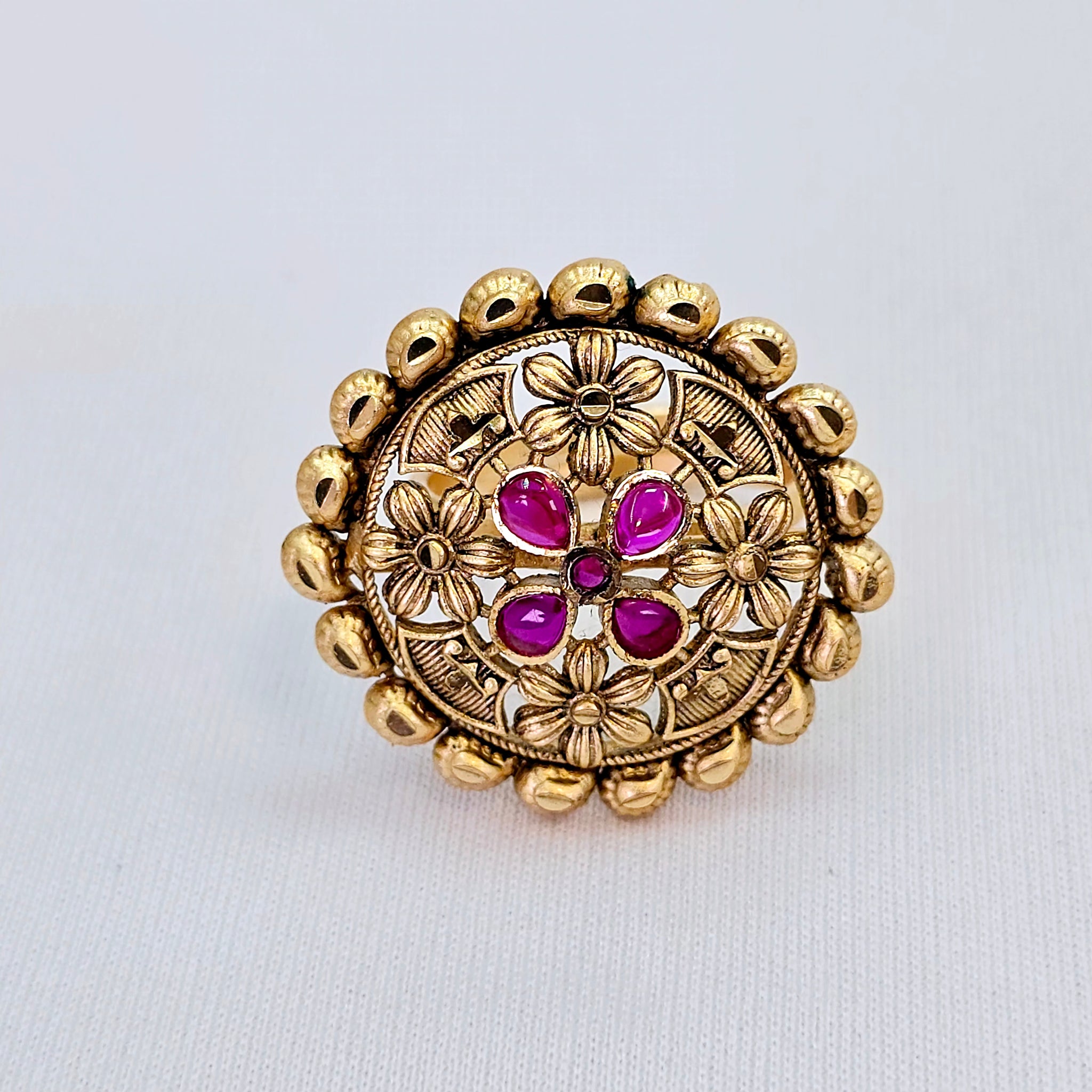 The Chaitu Kempu Ring