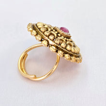 The Trusha Kempu Ring