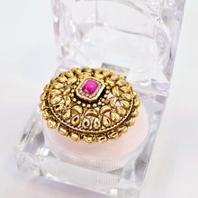 The Trusha Kempu Ring