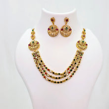 The Resham Kempu Necklace
