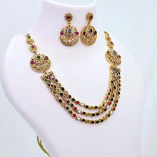 The Resham Kempu Necklace