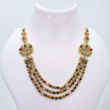 The Resham Kempu Necklace