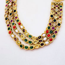 The Resham Kempu Necklace