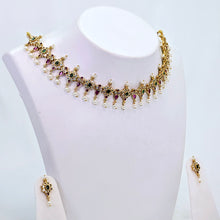The Damini Kempu Necklace