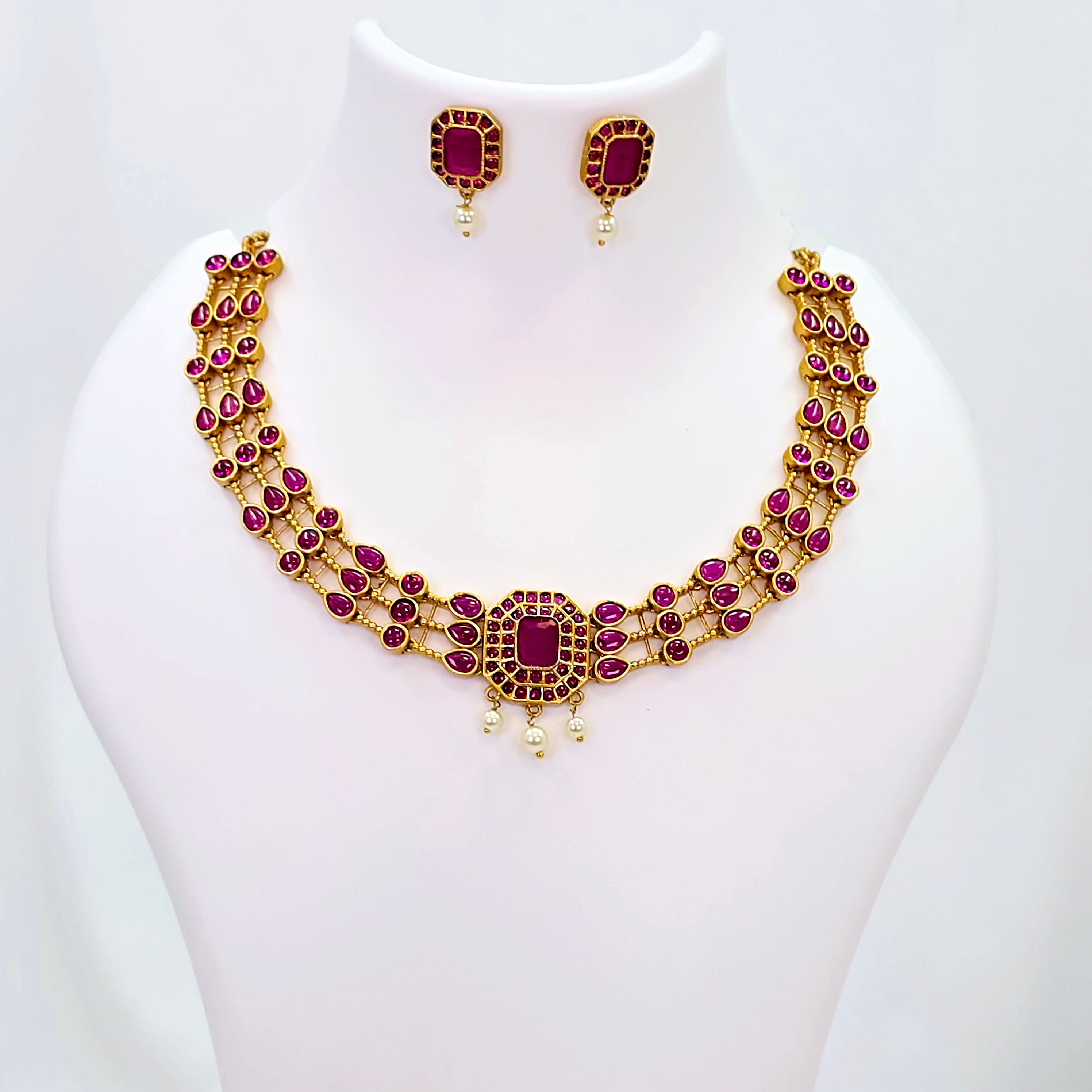 The Kiran Kempu Necklace