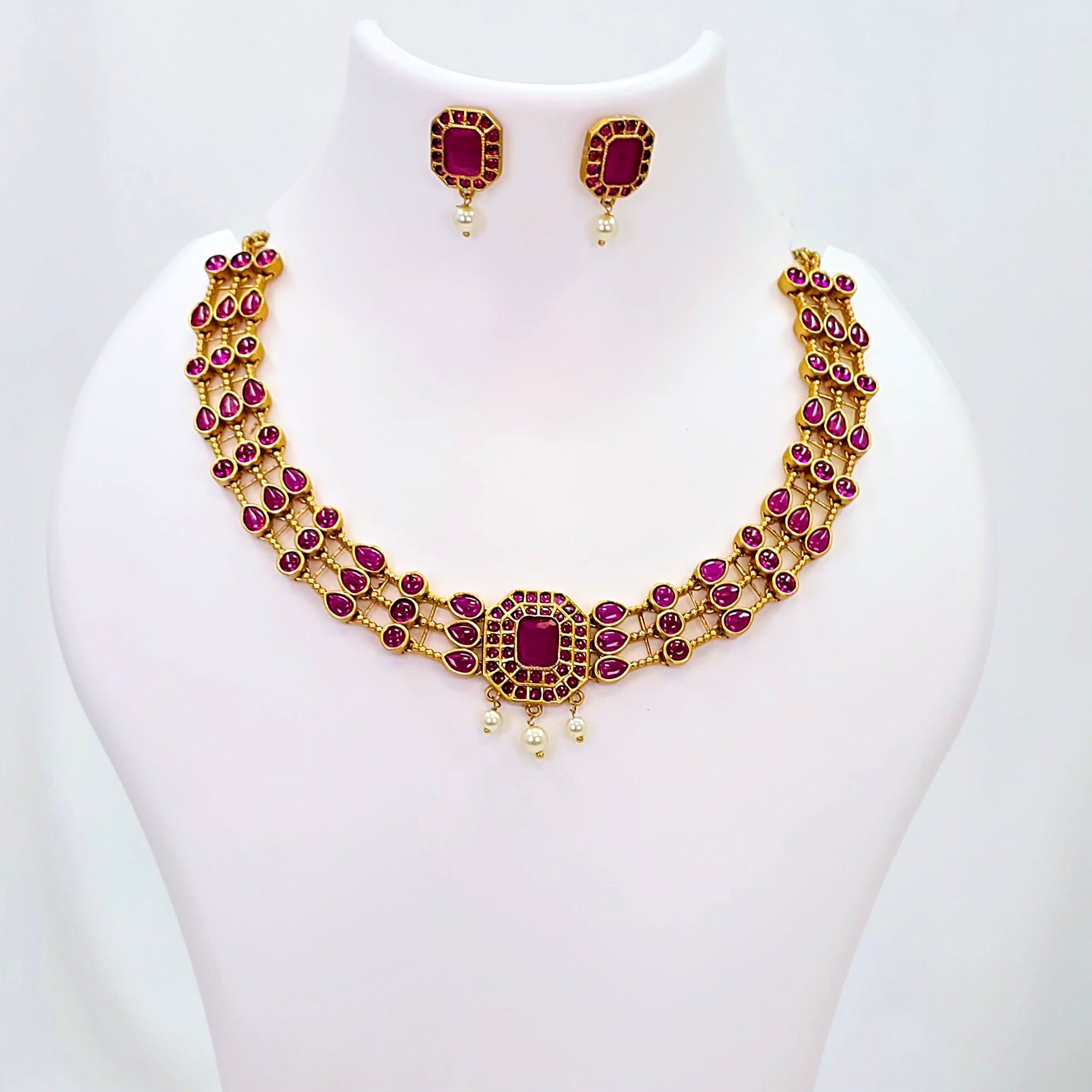 The Kiran Kempu Necklace
