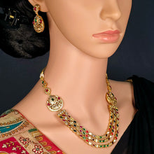 The Resham Kempu Necklace